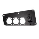 Patchbay 3-way D-type & IEC (for the side of...