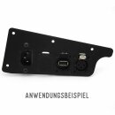 Patchbay 3-way D-type & IEC (for the side of Pedaltrains)