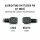 IEC extension cord, right angled plug, 30 cm