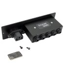 Patchbay Quintett CORE & IEC (u. a. für RockBoard)