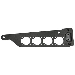 Patchbay 4-way D-type & IEC (for Ascend Pedalboards)