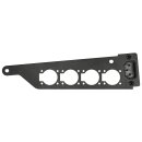 Patchbay vierfach D-Norm & IEC (für Ascend...