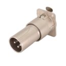 Neutrik XLR-Durchführung (Female) D-Norm Modul
